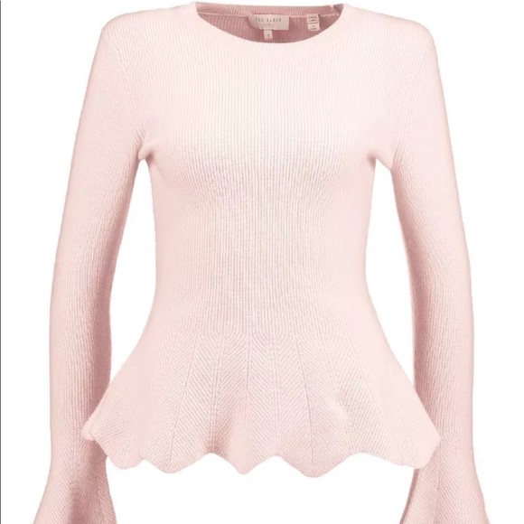 ted baker peplum top